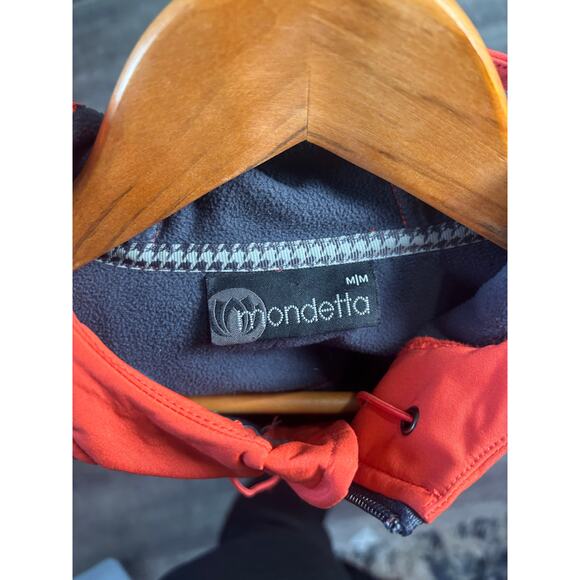 Mondetta Orange Softshell Hooded Jacket M - Active & Outdoors - Picture 3 of 5